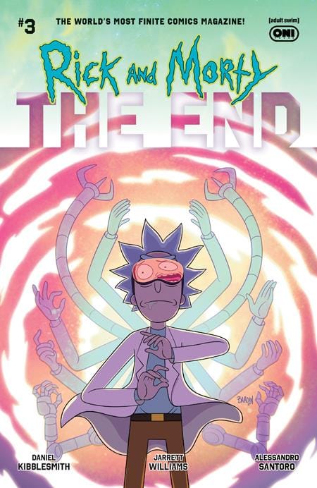 Oni Press NEW THIS WEEK RICK AND MORTY THE END #3  CVR A (VF/NM)
