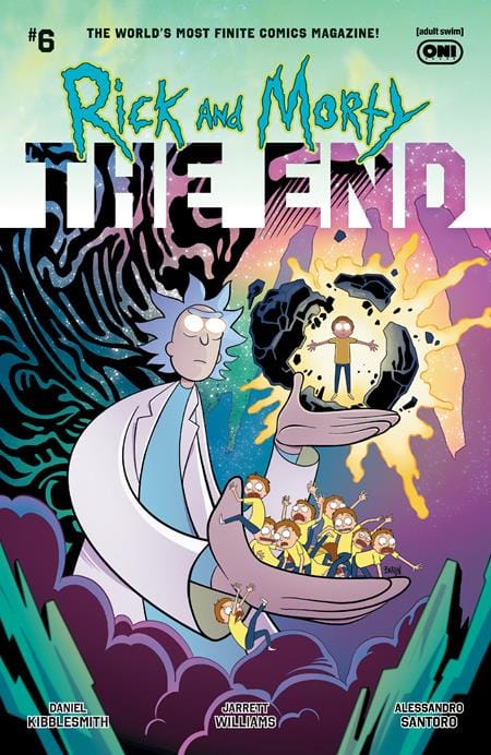 Oni Press NEW THIS WEEK RICK AND MORTY THE END #6 (OF 6) CVR A DAVE BARDIN (VF/NM)