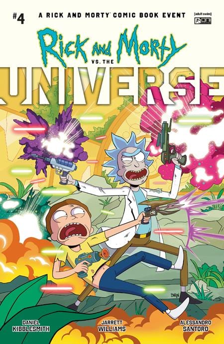 Oni Press NEW THIS WEEK RICK AND MORTY VS THE UNIVERSE #4 (OF 4) CVR A DAVE BARDIN