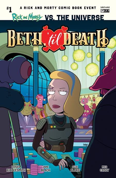 Oni Press NEW THIS WEEK RICK AND MORTY VS THE UNIVERSE BETH TIL DEATH #1 (ONE SHOT) CVR A DAVE BARDIN