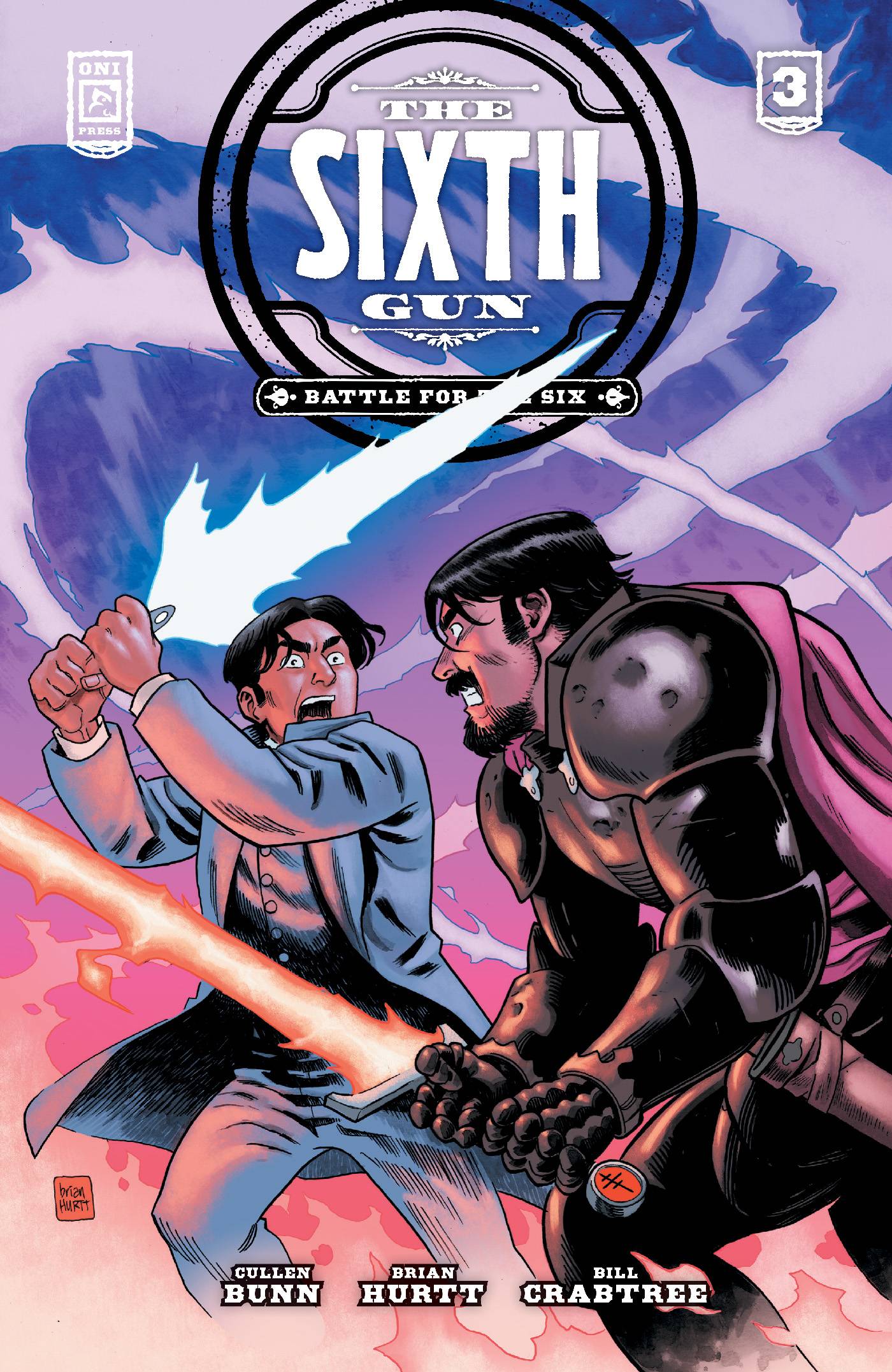 Oni Press NEW THIS WEEK SIXTH GUN BATTLE FOR THE SIX #3 (OF 3) CVR A BRIAN HURTT