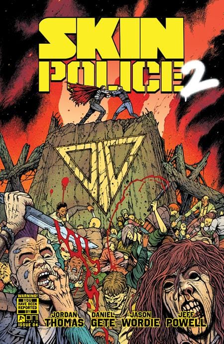 Oni Press NEW THIS WEEK SKIN POLICE 2 #4 (OF 4) CVR A DANIEL GETE (MR) (VF/NM)