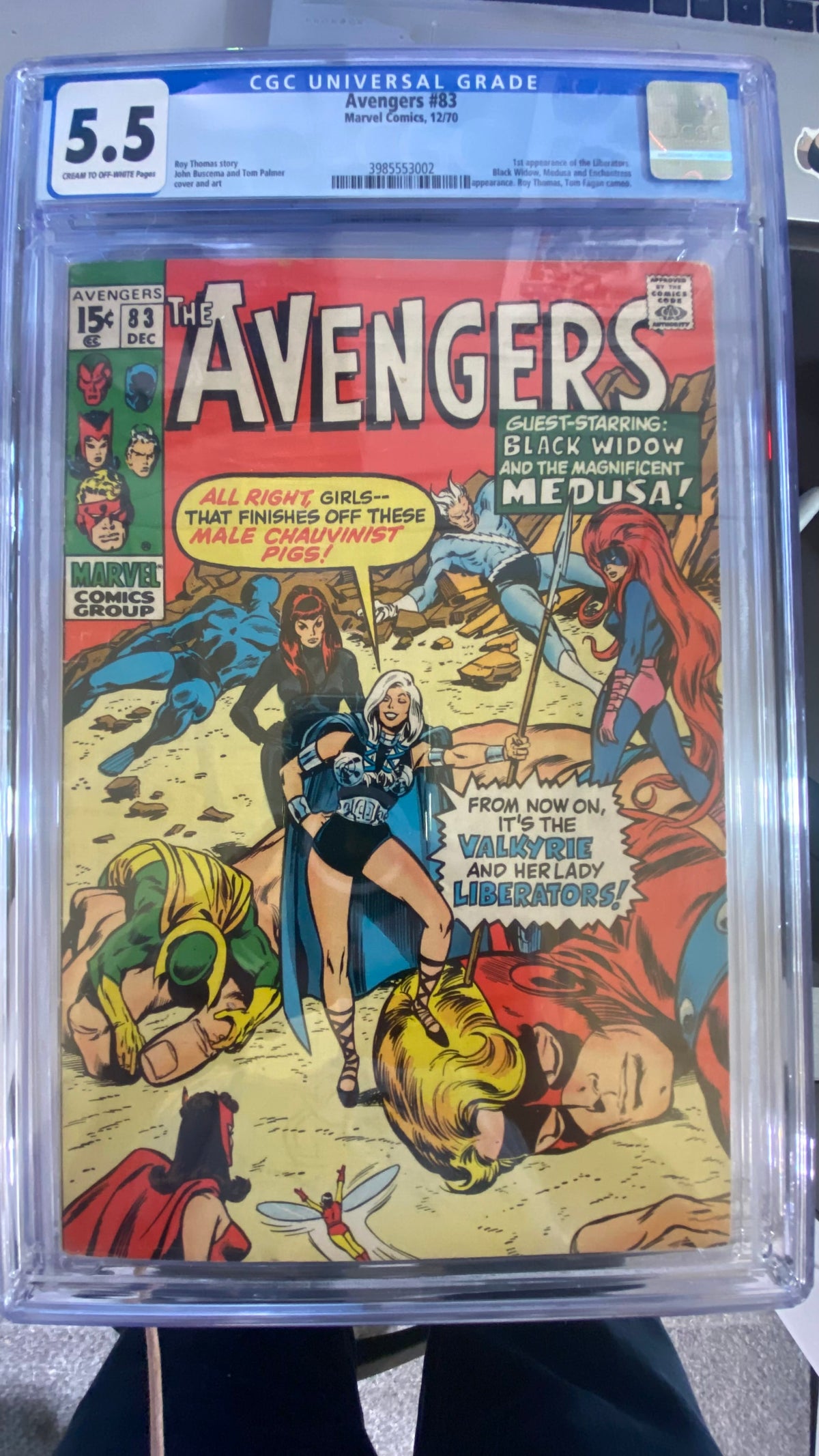 Packrat Comics CGC Comic AVENGERS #83 CGC 5.5