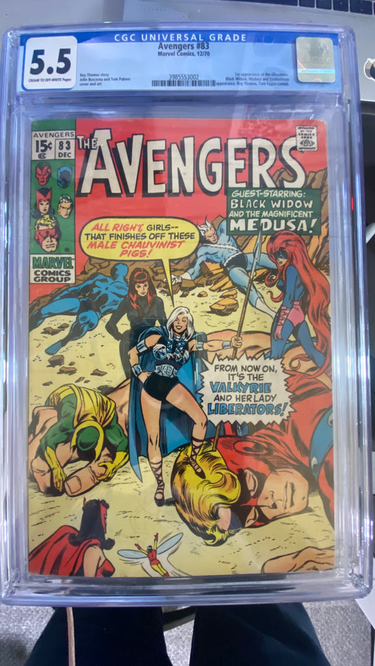 Packrat Comics CGC Comic AVENGERS #83 CGC 5.5