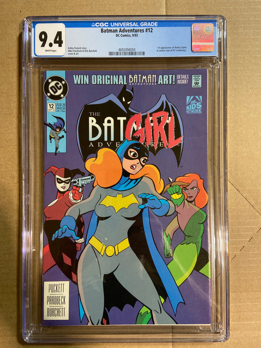 Packrat Comics CGC Comic BATMAN ADVENTURES #12 CGC 9.4