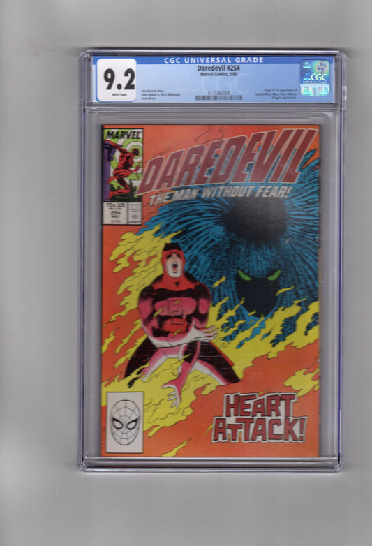 Packrat Comics CGC Comic DAREDEVIL #254 CGC 9.2