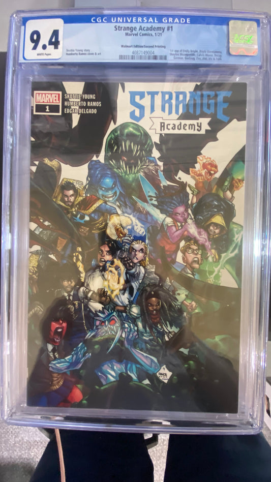 Packrat Comics CGC Comic STRANGE ACADEMY #1 WALMART CGC 9.4