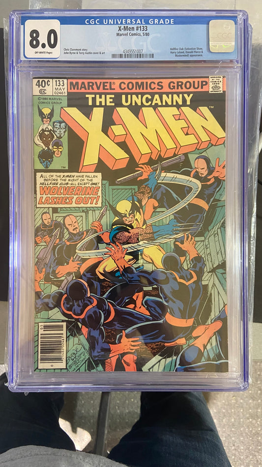 Packrat Comics CGC Comic X-MEN #133 GCC 8.0