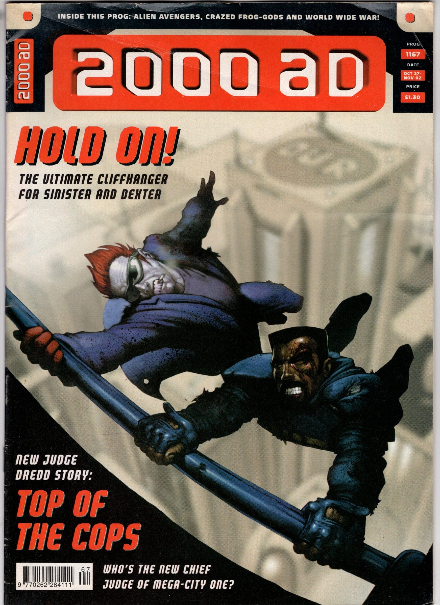 Packrat Comics Comic Book 2000 AD #1167 [VG]