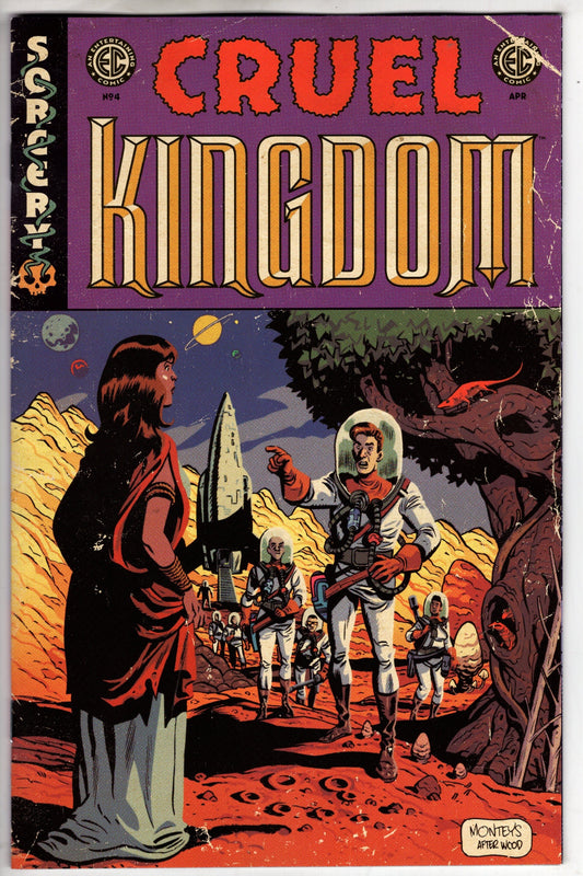 Packrat Comics COMIC BOOK EC CRUEL KINGDOM #4 (OF 4) CVR C INC 1:10 ALBERT MONTEYS HOMAGE VAR