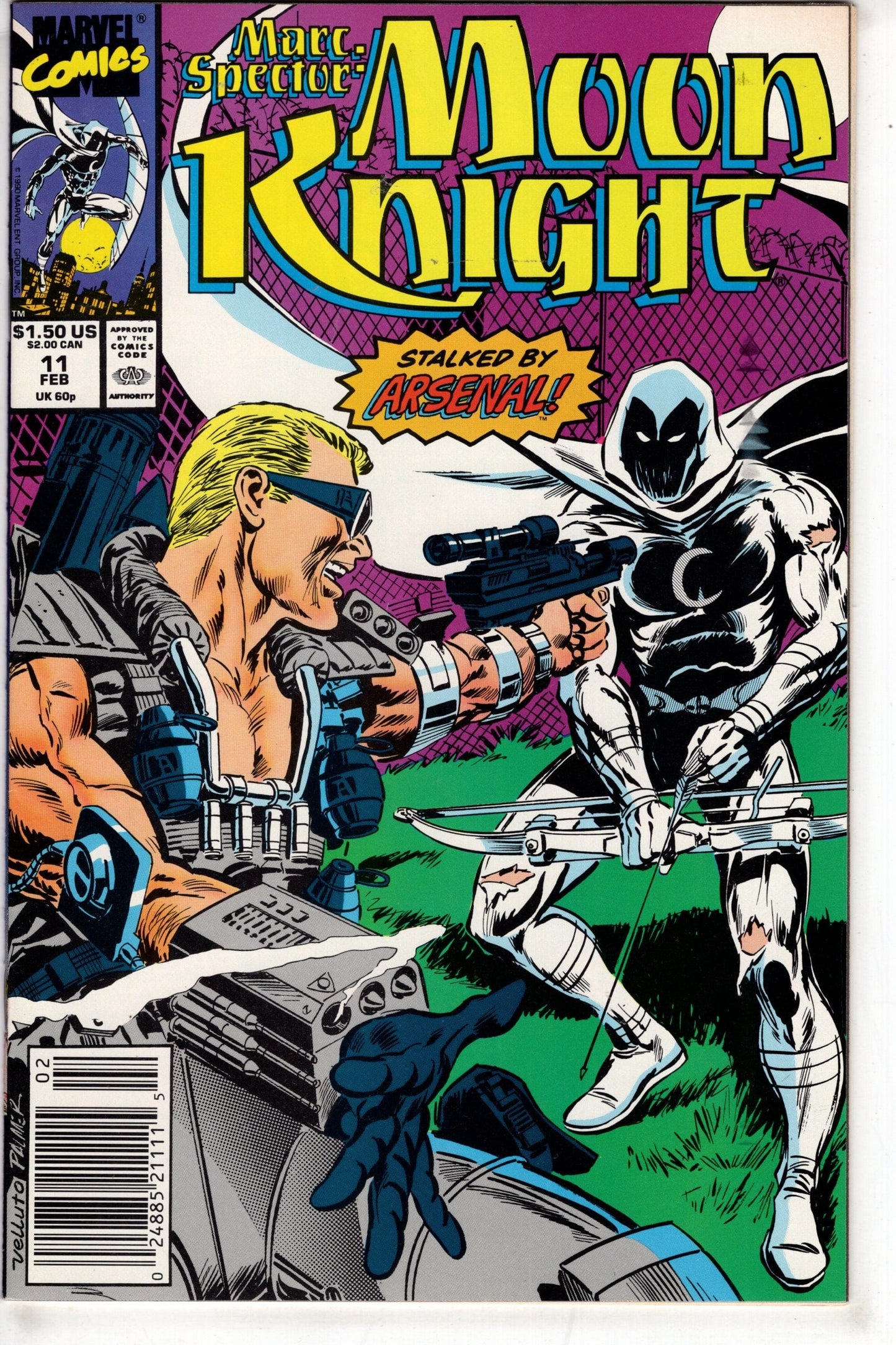 Packrat Comics COMIC BOOK Marc Spector: Moon Knight (1989 series) #11