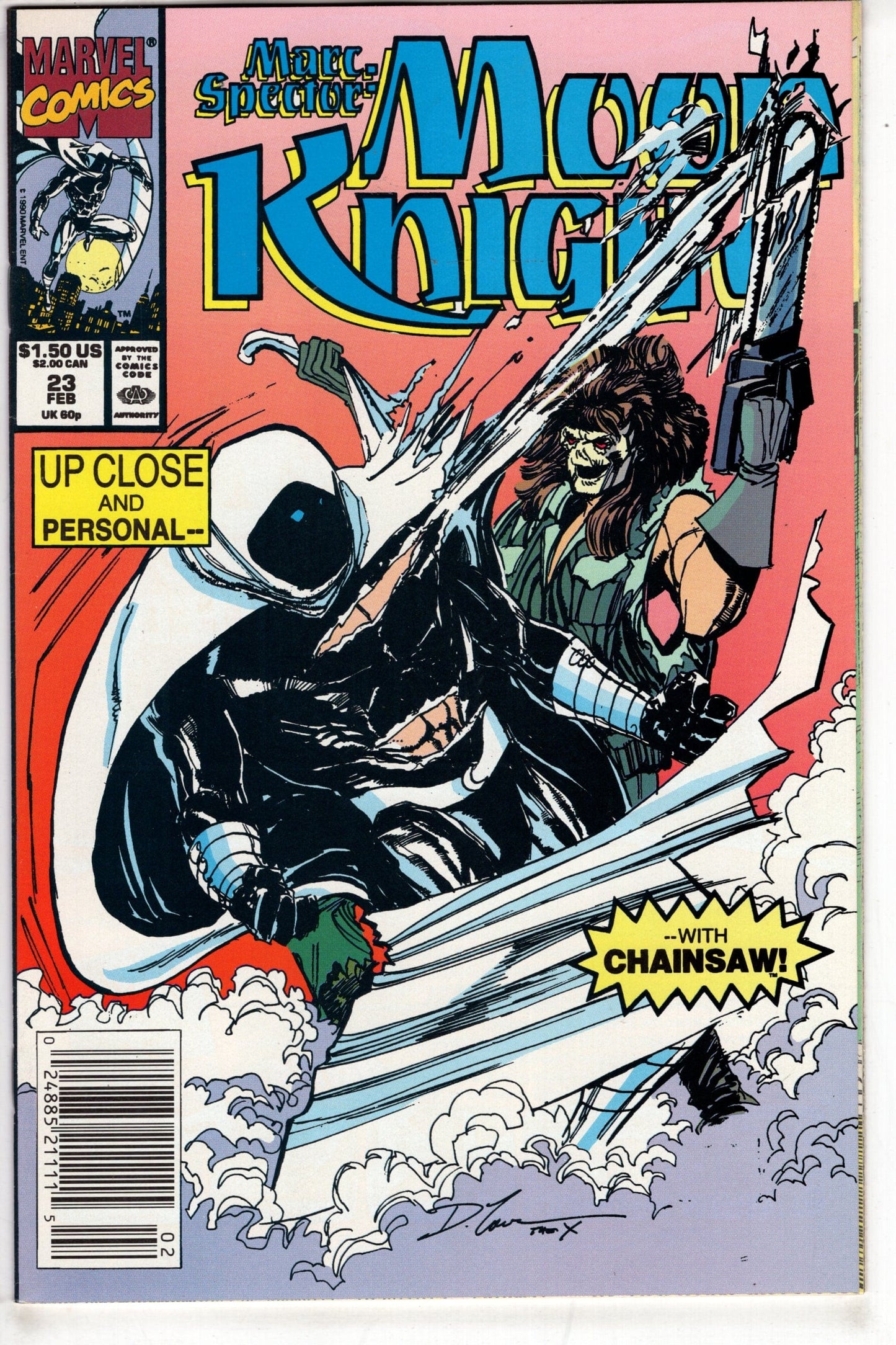 Packrat Comics COMIC BOOK Marc Spector: Moon Knight (1989 series) #23