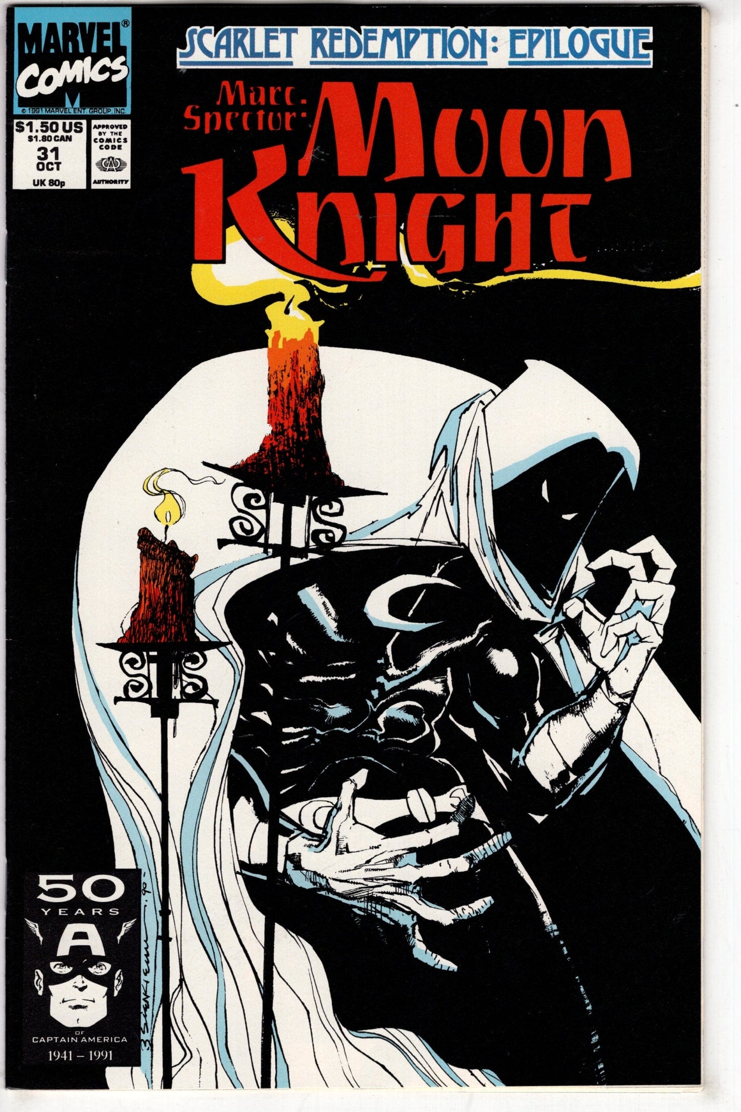 Packrat Comics COMIC BOOK Marc Spector: Moon Knight (1989 series) #31