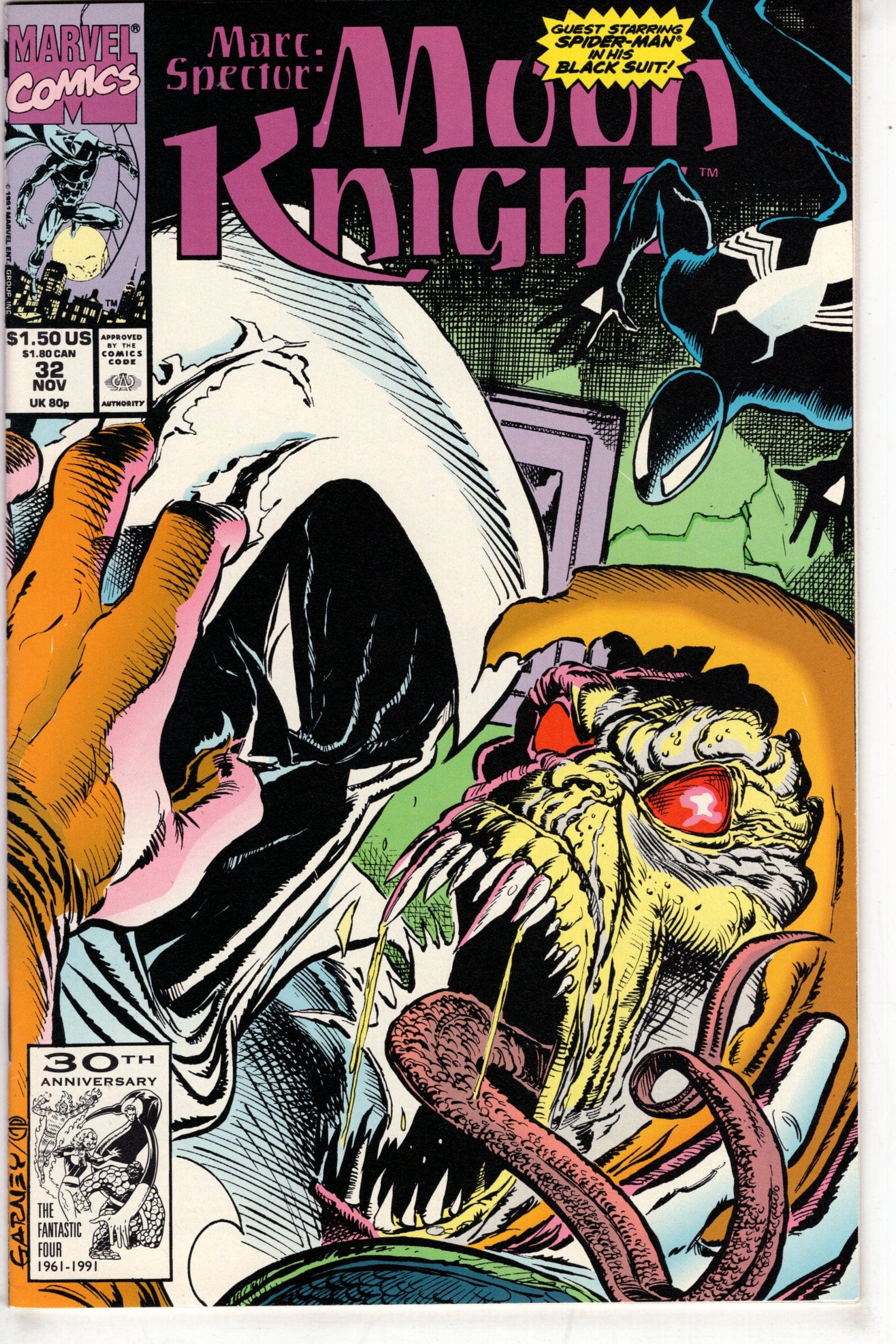 Packrat Comics COMIC BOOK Marc Spector: Moon Knight (1989 series) #32