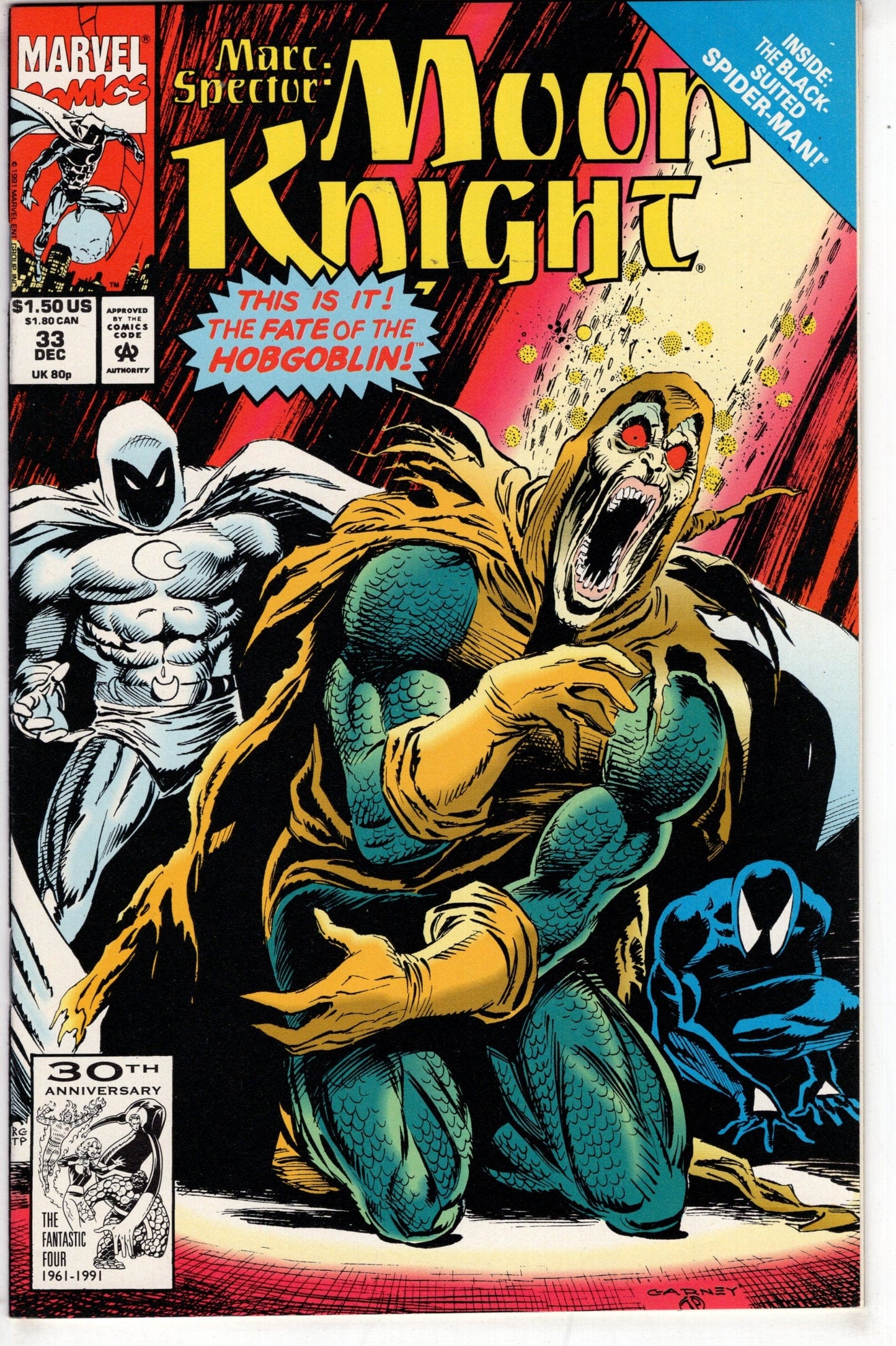 Packrat Comics COMIC BOOK Marc Spector: Moon Knight (1989 series) #33