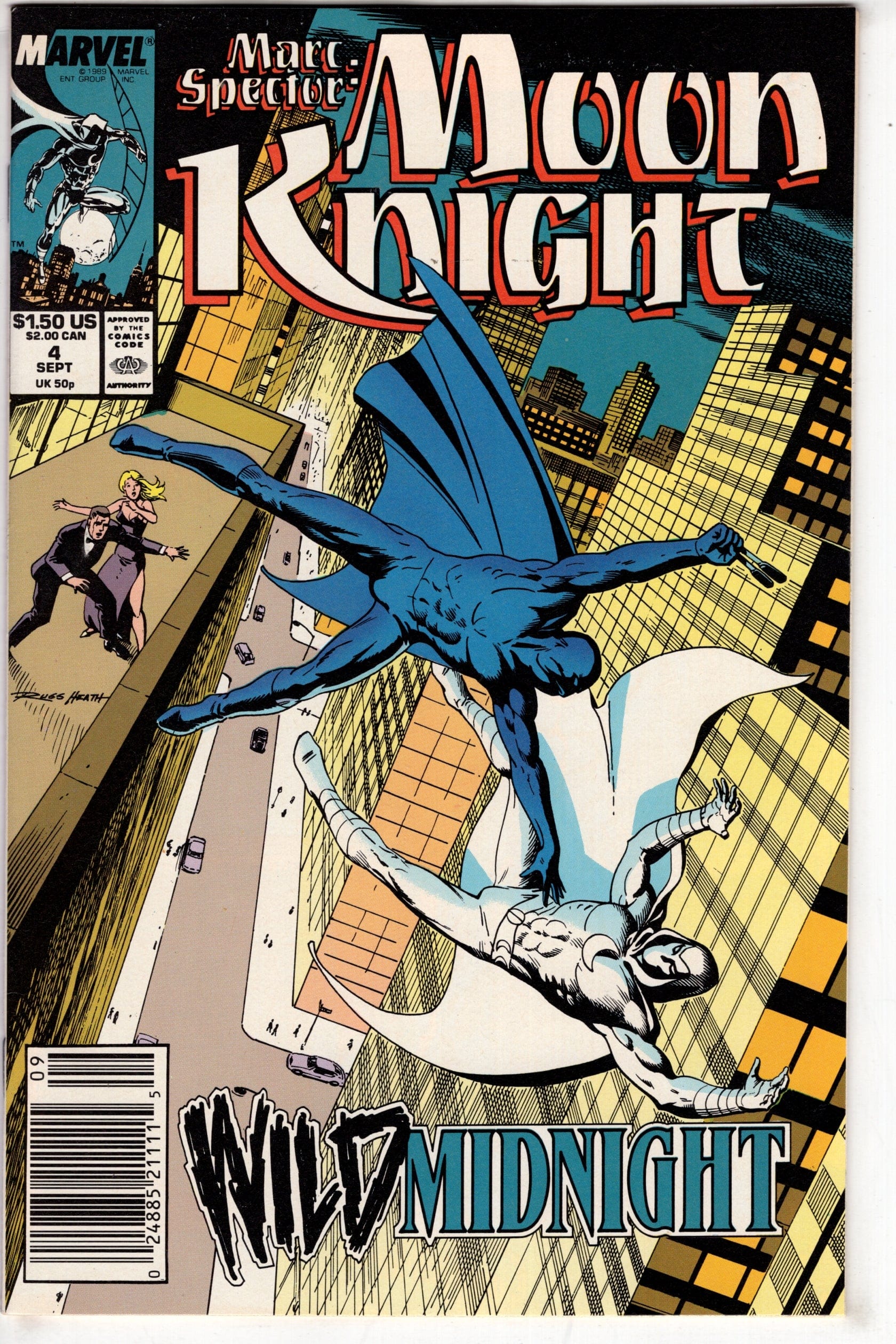 Packrat Comics COMIC BOOK Marc Spector: Moon Knight (1989 series) #4