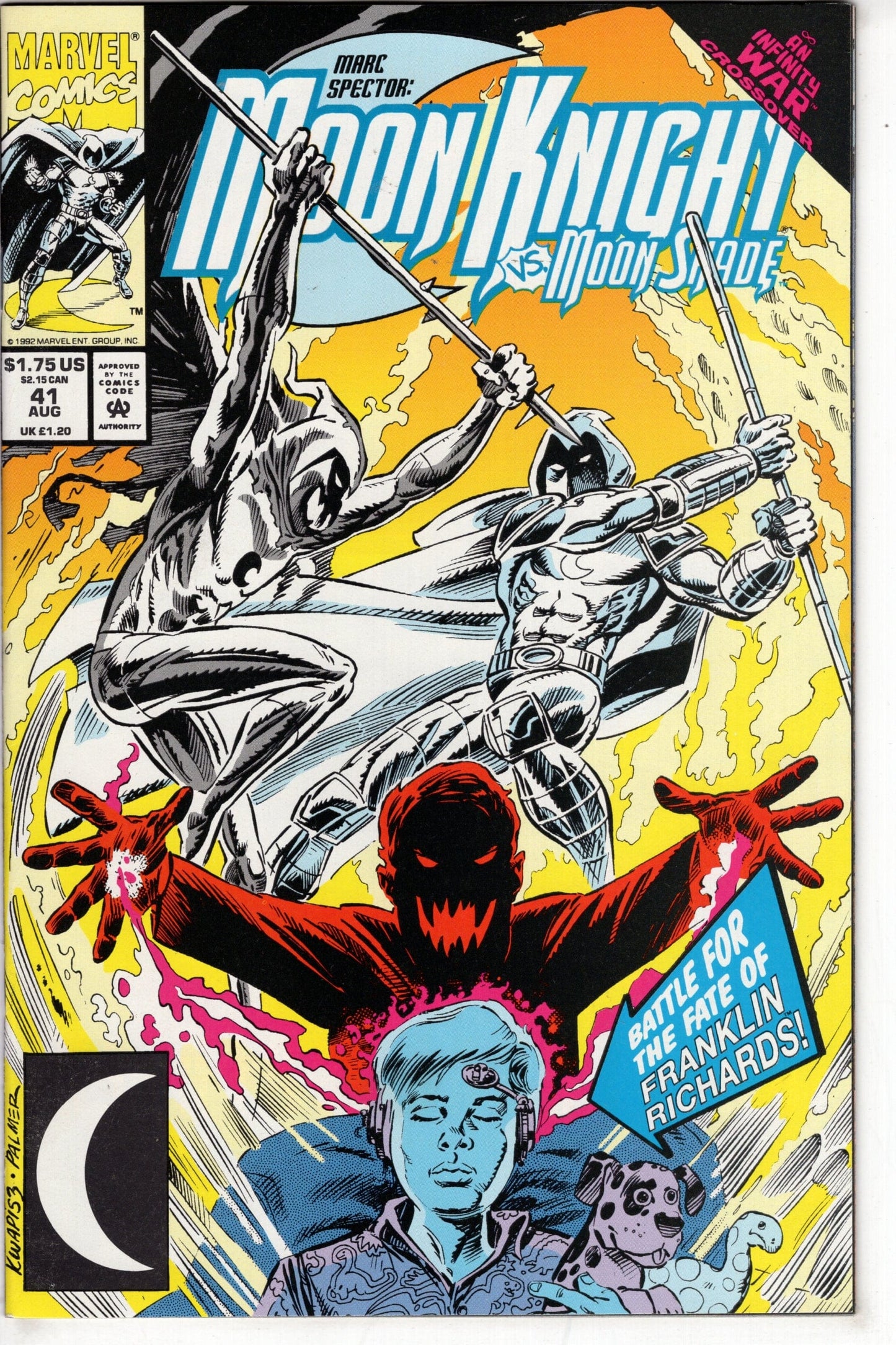 Packrat Comics COMIC BOOK Marc Spector: Moon Knight (1989 series) #41 [Direct]