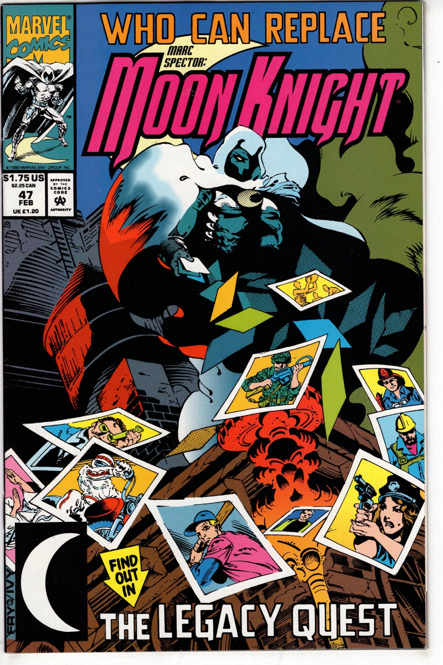 Packrat Comics COMIC BOOK Marc Spector: Moon Knight (1989 series) #47
