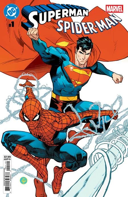 Packrat Comics NEW NEXT WEEK DC MARVEL SUPERMAN SPIDER-MAN #1 (ONE SHOT) Second Printing Cvr A Dan Mora (VF/NM)