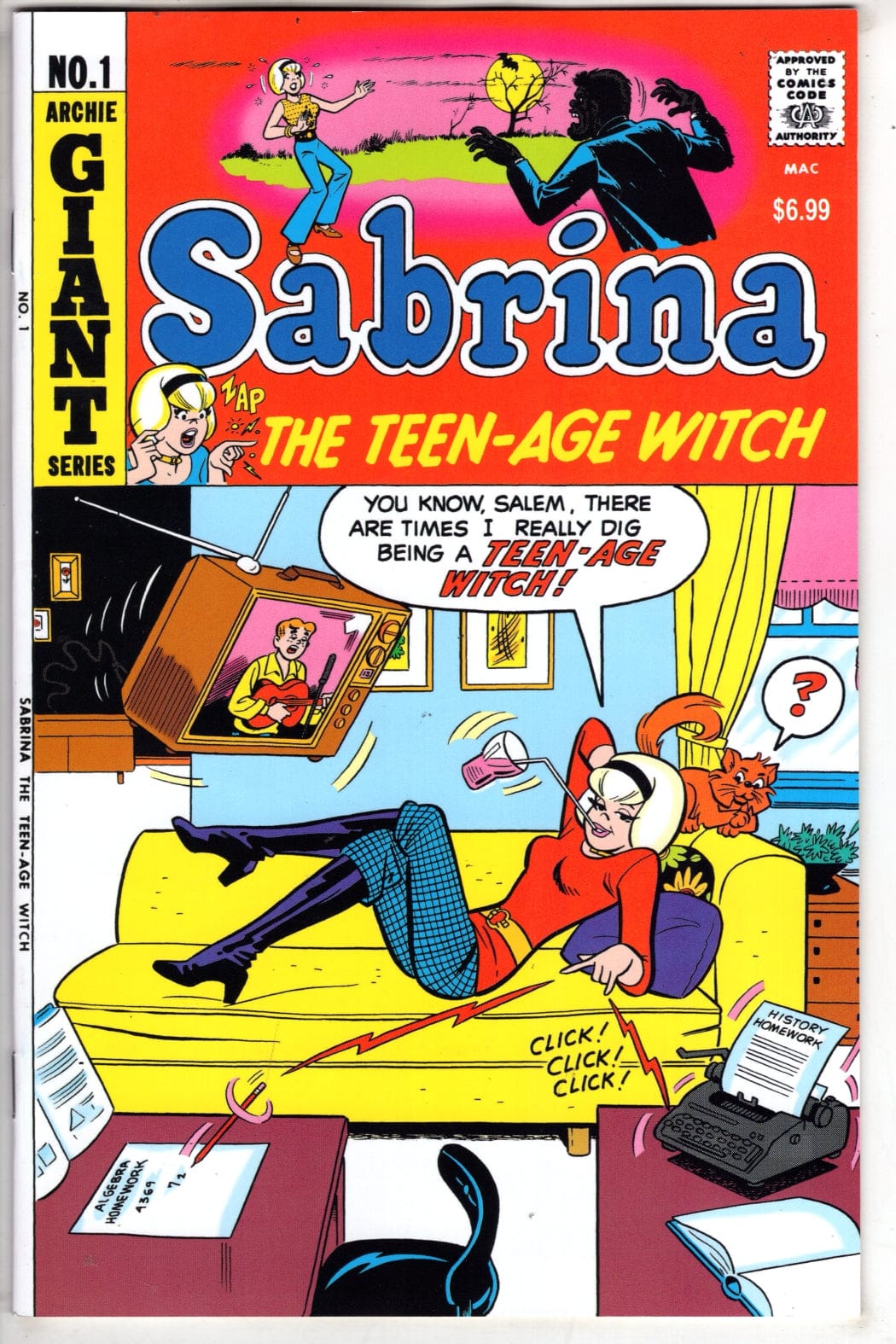 Packrat Comics NEW THIS WEEK ARCHIE FACSIMILE #9 SABRINA THE TEENAGE WITCH #1 CVR A DAN DECARLO & RUDY LAPICK