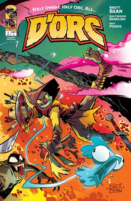 Packrat Comics NEW THIS WEEK DORC #1 4TH PTG CVR A BRETT BEAN (VF/NM)