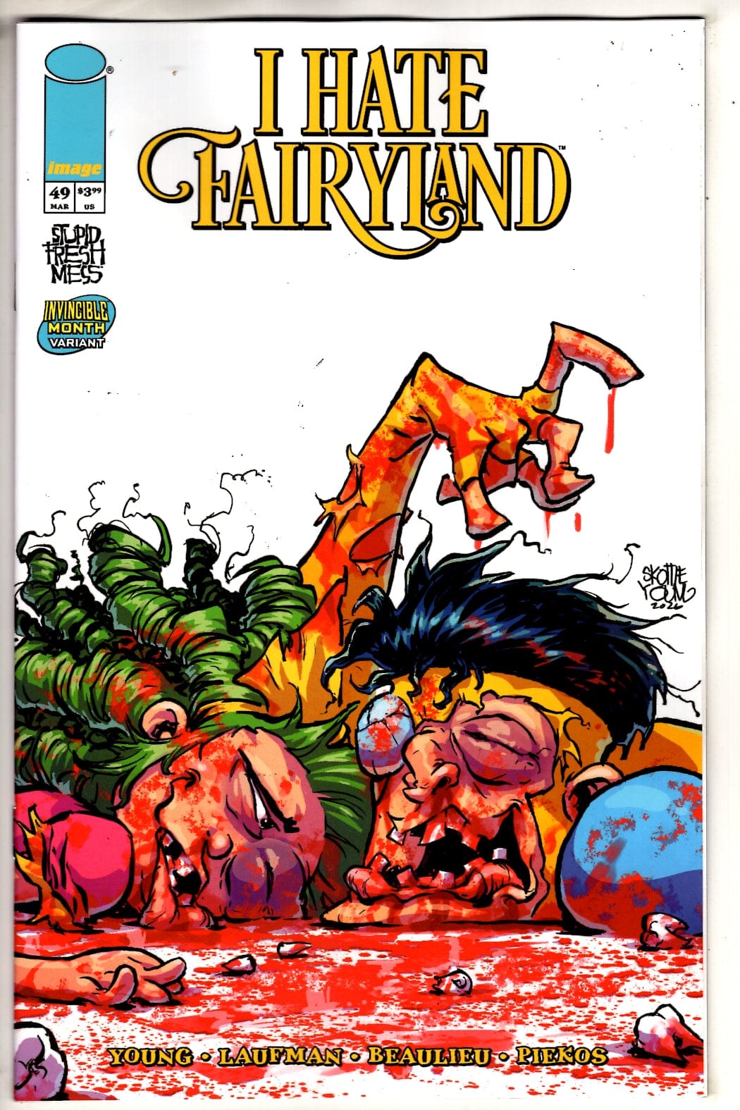 Packrat Comics NEW THIS WEEK I HATE FAIRYLAND #49 CVR D SKOTTIE YOUNG INVINCIBLE TEAM UP VAR (VF/NM)