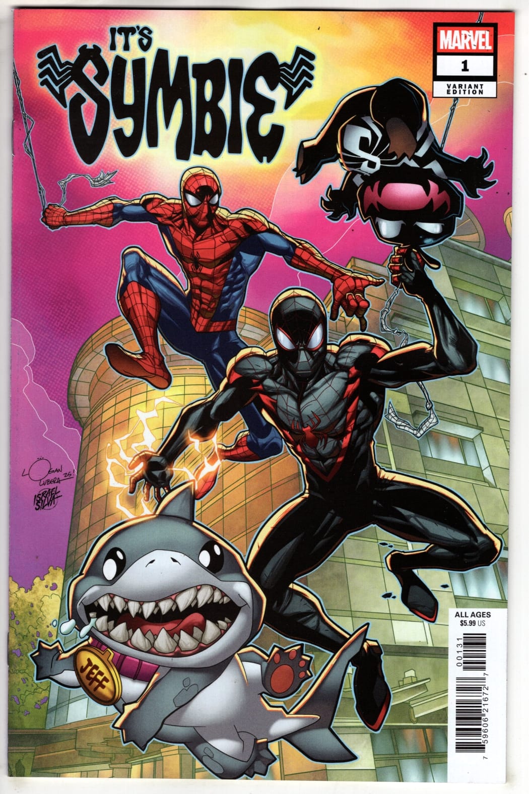 Packrat Comics NEW THIS WEEK IT'S SYMBIE #1 LOGAN LUBERA VARIANT (VF/NM)