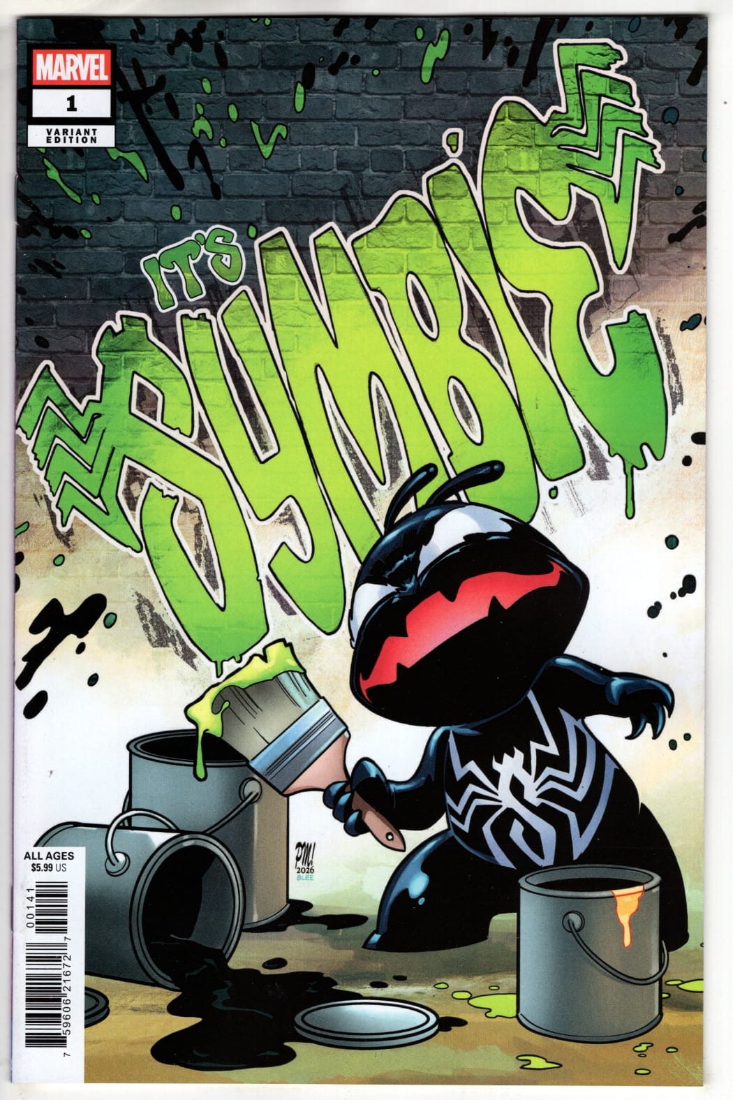 Packrat Comics NEW THIS WEEK IT'S SYMBIE #1 PACO MEDINA VARIANT (VF/NM)