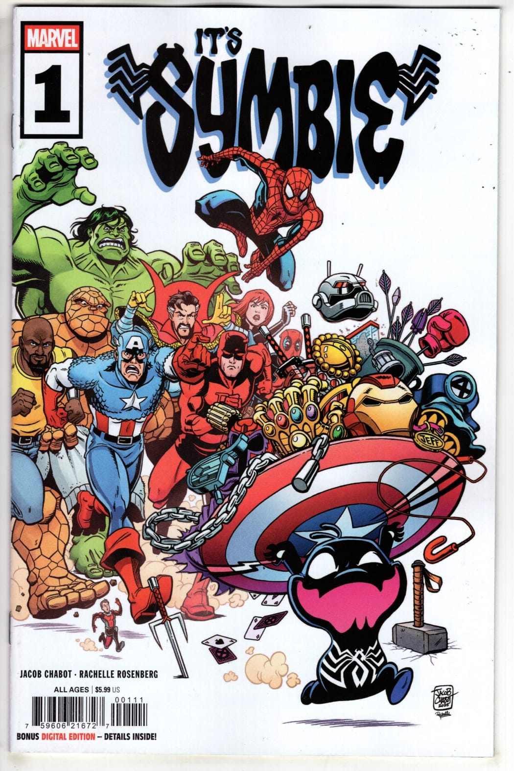 Packrat Comics NEW THIS WEEK IT'S SYMBIE #1 (VF/NM)