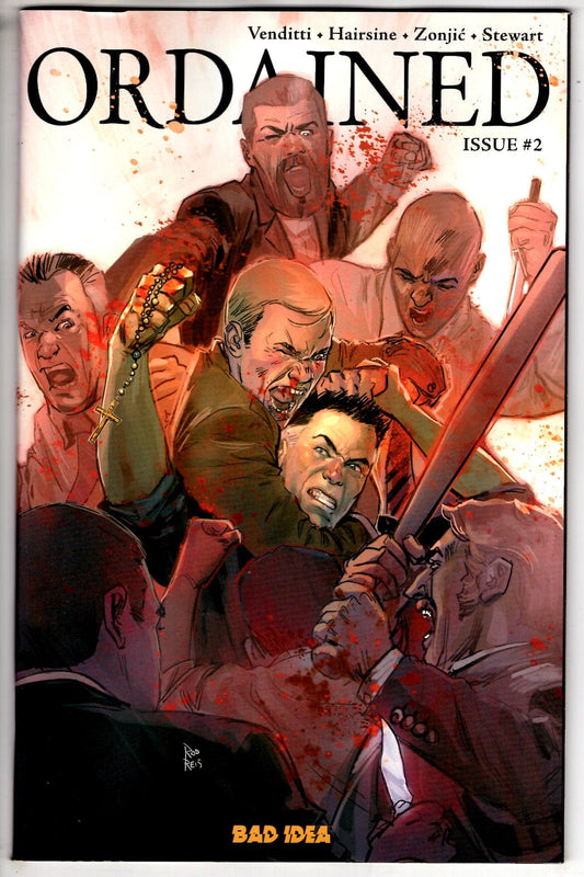 Packrat Comics NEW THIS WEEK ORDAINED #2 (OF 3) CVR D INC 1:20 ROD REIS VAR (VF/NM)