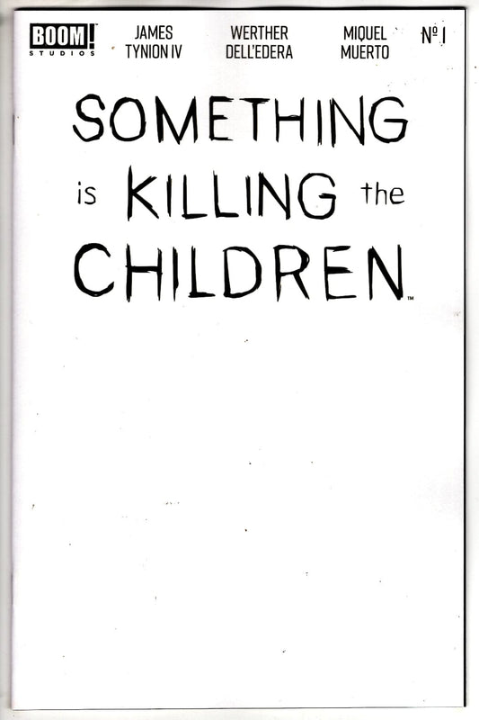 Packrat Comics NEW THIS WEEK Something is Killing the Children #1 ZAC 10th Printing Blank Sketch Variant (Dressed  Sketch) (VF/NM)