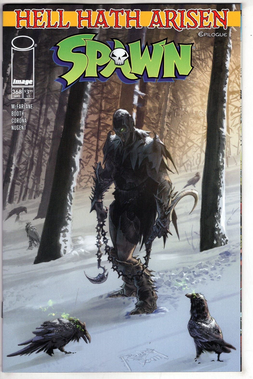 Packrat Comics NEW THIS WEEK SPAWN #368 CVR B THADDEUS ROBECK VAR