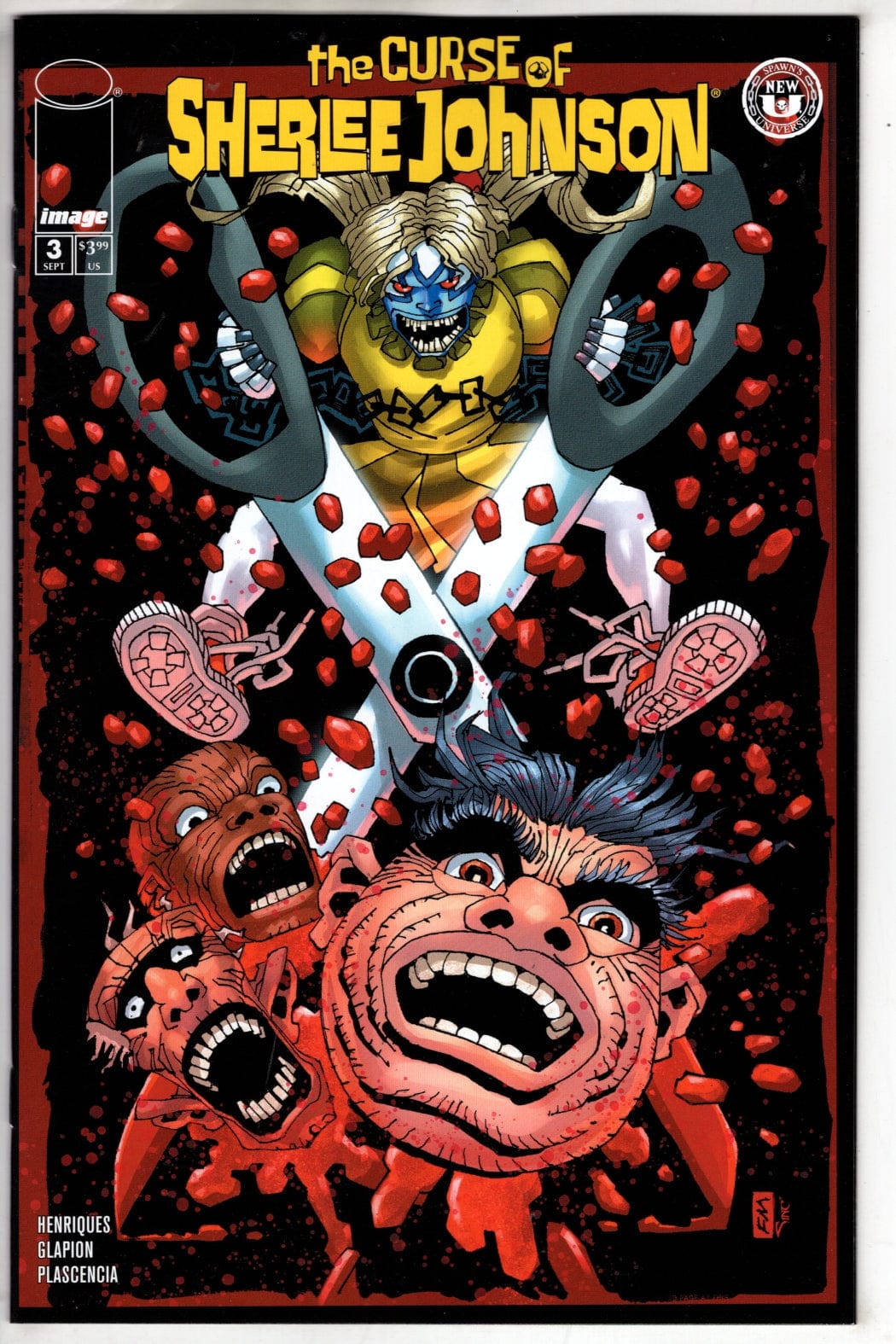 Packrat Comics NEW THIS WEEK SPAWN THE CURSE OF SHERLEE JOHNSON #3 CVR C FRANK MILLER VAR