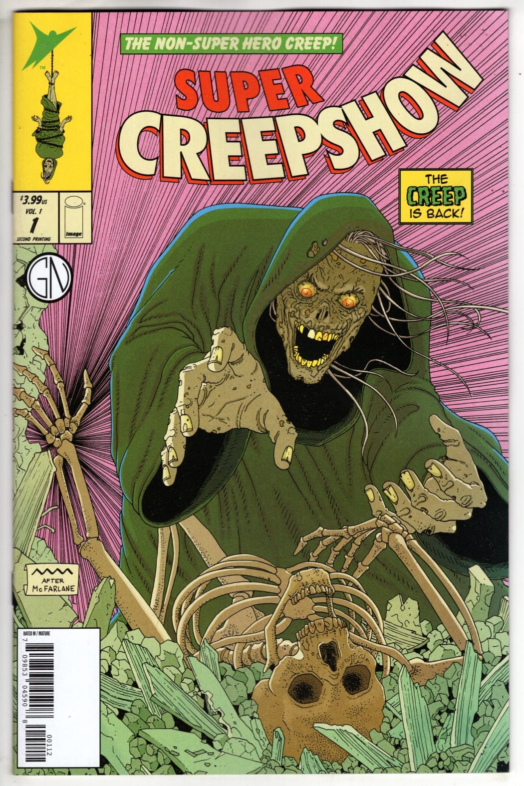 Packrat Comics NEW THIS WEEK SUPER CREEPSHOW #1 (OF 5) 2ND PTG (MR) (VF/NM)