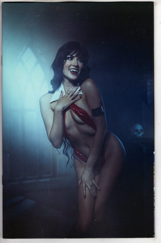 Packrat Comics NEW THIS WEEK VAMPIRELLA HALLOWEEN HORROR #1 CVR J INC 1:10 COSPLAY JOANIE BROSAS VIRGIN VAR