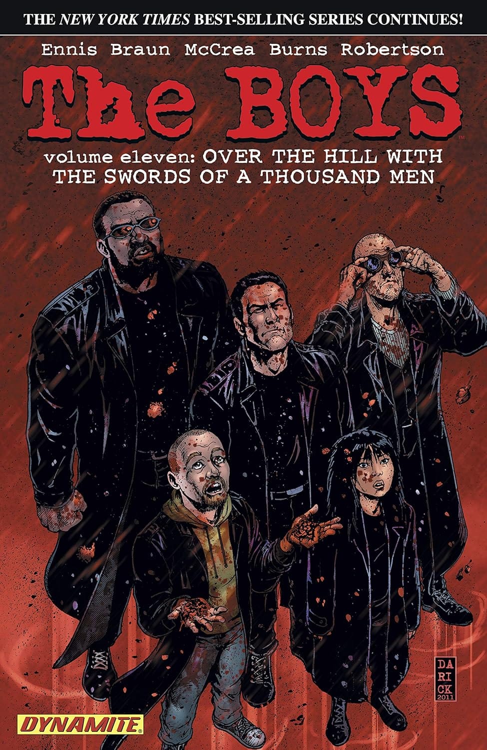Packrat Comics The Boys Vol 11 Over the Hill with Swords of A Thousand Men TPB