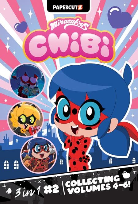 Papercutz NEW THIS WEEK MIRACULOUS LADYBUG CHIBI 3-IN-1 TP VOL 02 (VF/NM)