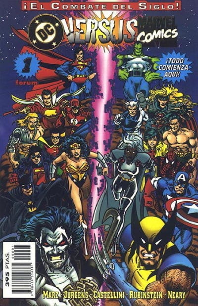 Planeta DeAgostini COMIC BOOK DC versus Marvel/Marvel versus DC #1 (VF/NM)