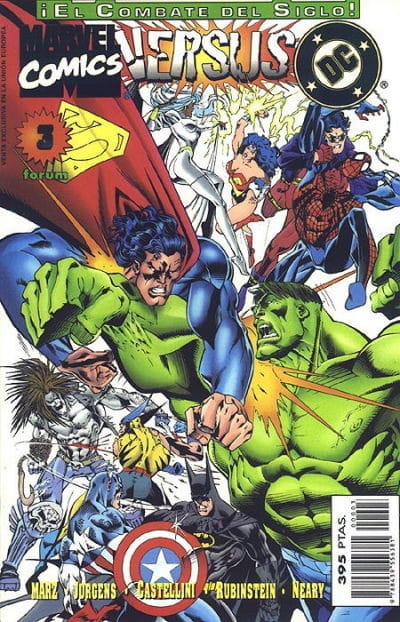 Planeta DeAgostini COMIC BOOK DC versus Marvel/Marvel versus DC #3 (VF/NM)