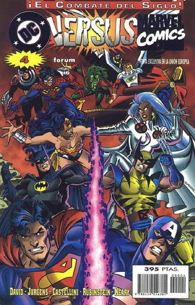 Planeta DeAgostini COMIC BOOK DC versus Marvel/Marvel versus DC #4 (VF/NM)