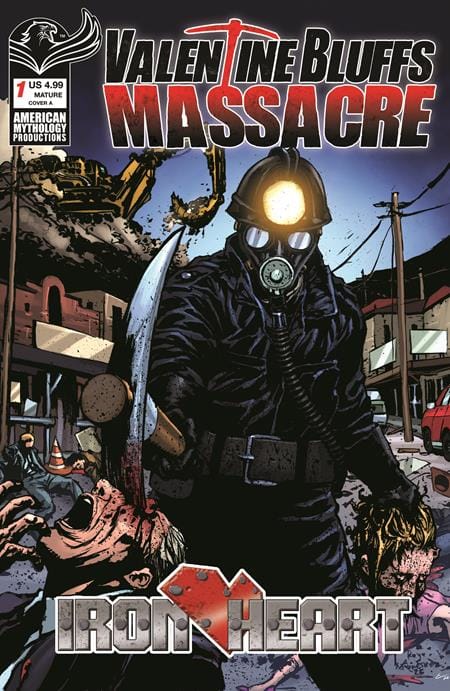 Prana Publishers NEW THIS WEEK VALENTINE BLUFFS MASSACRE IRON HEART #1 (OF 2) CVR A ROY ALLAN MARTINEZ (MR) (VF/NM)