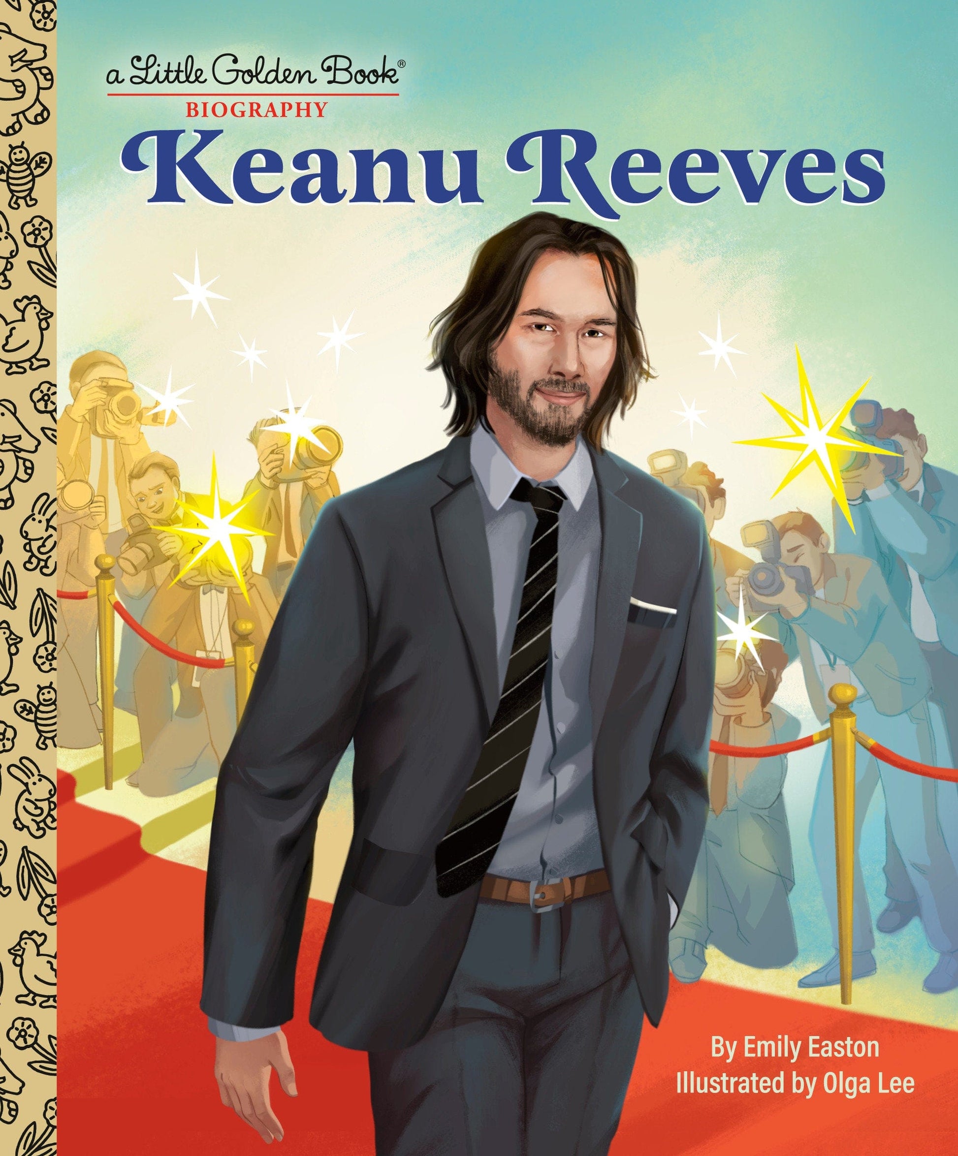 Random House Children's Books NEW LAST WEEK Keanu Reeves: A Little Golden Book Biography