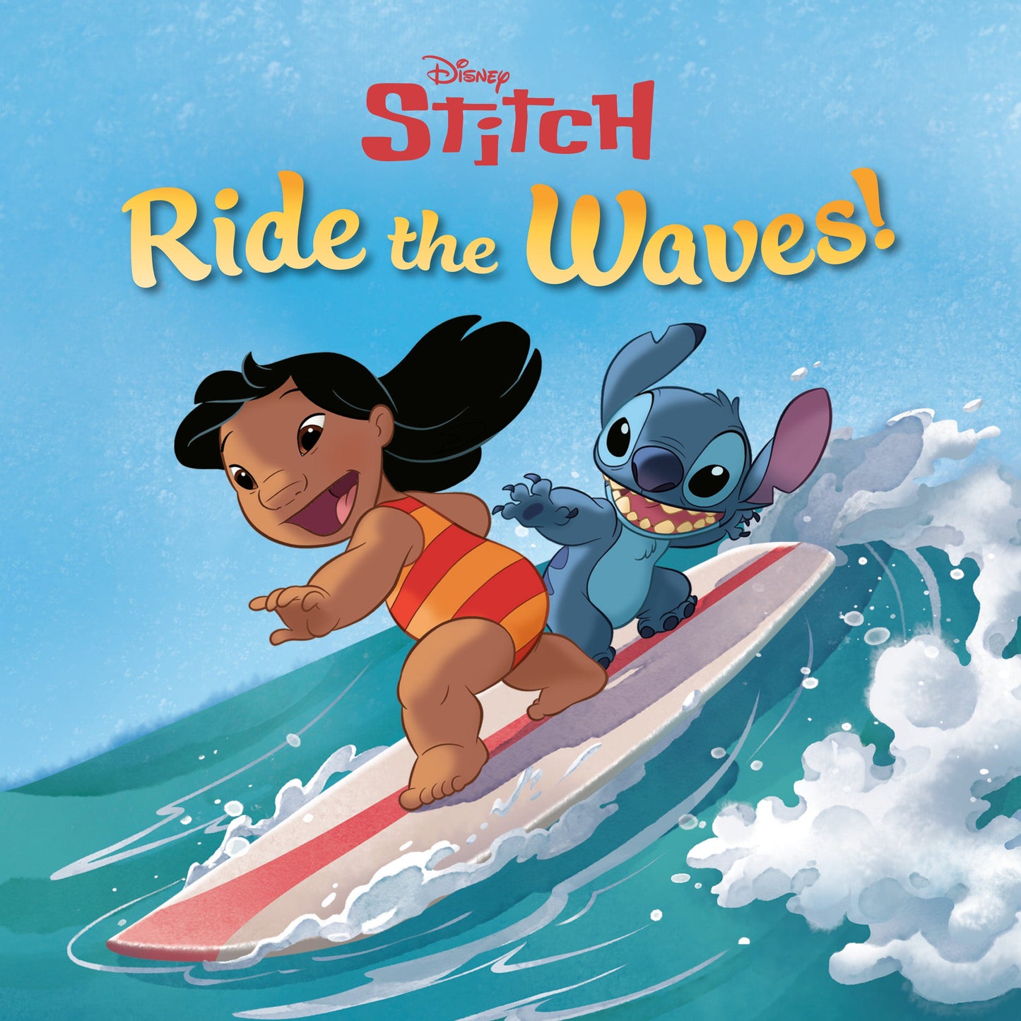 Random House Children's Books TRADE Ride The Waves! (Disney Stitch)