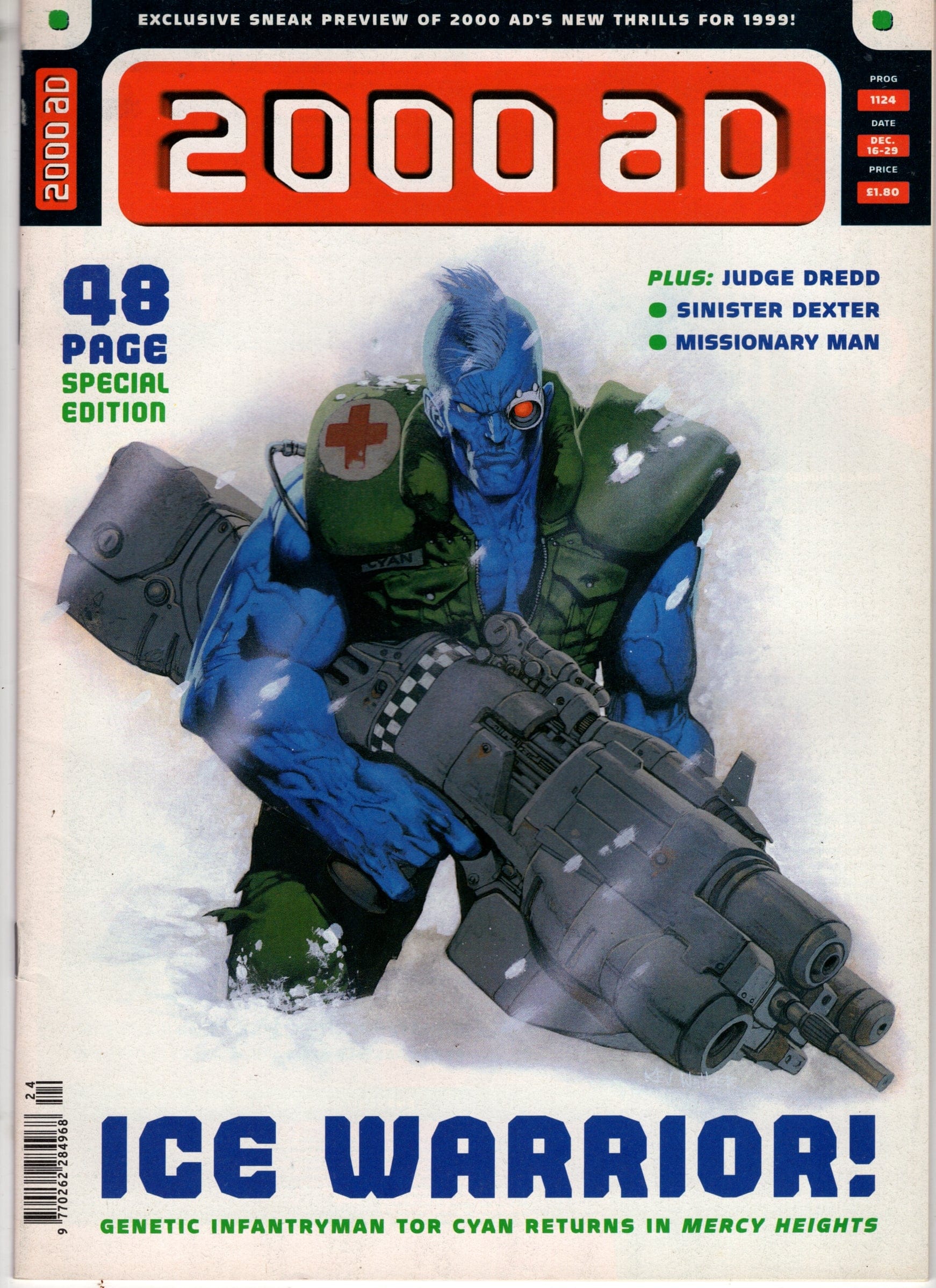 REBELLION / 2000AD Comic Book 2000 AD #1124 [FN]