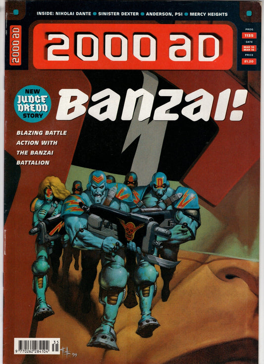 REBELLION / 2000AD Comic Book 2000 AD #1135 [FN]