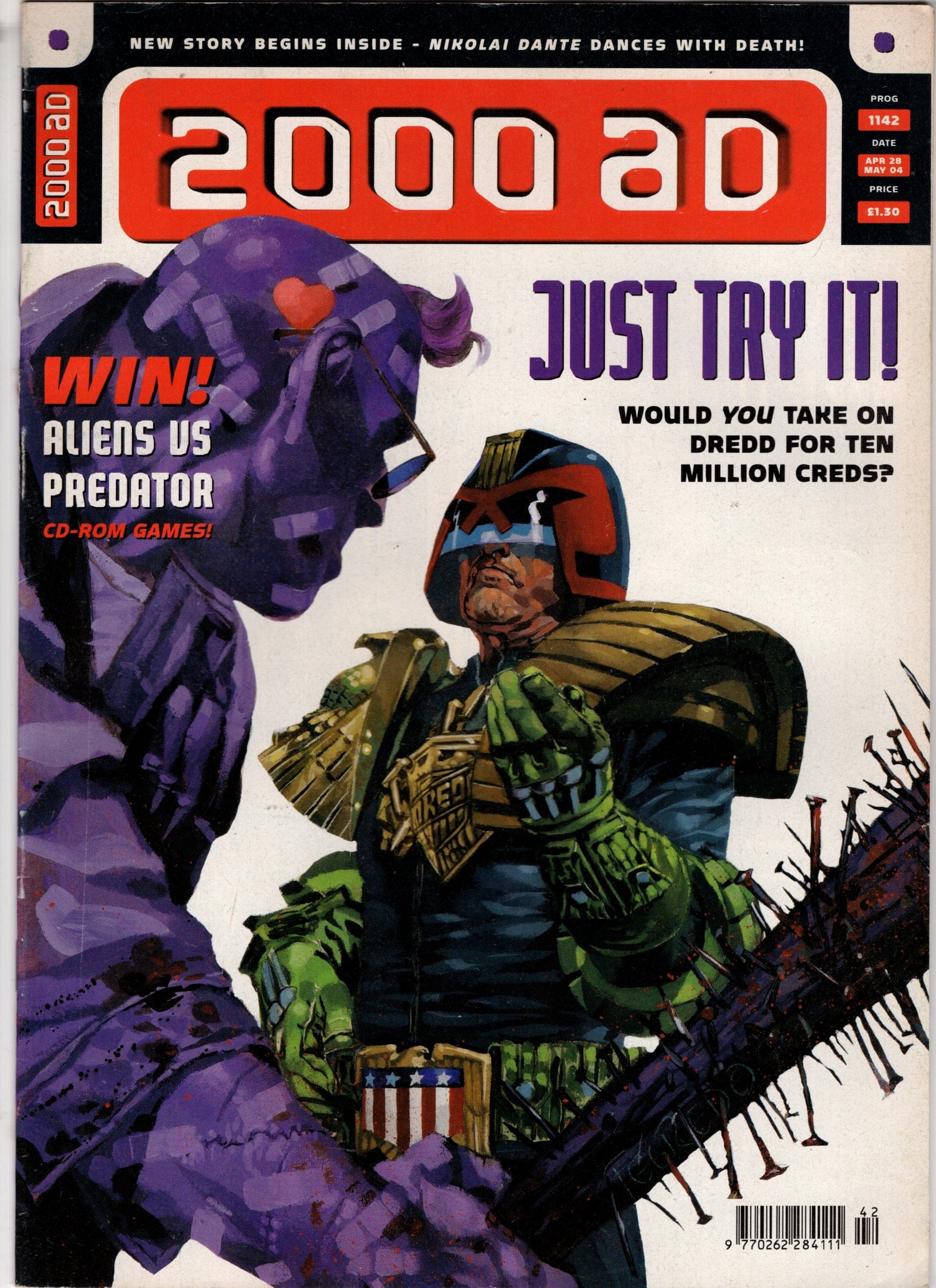REBELLION / 2000AD Comic Book 2000 AD #1142 [FN]