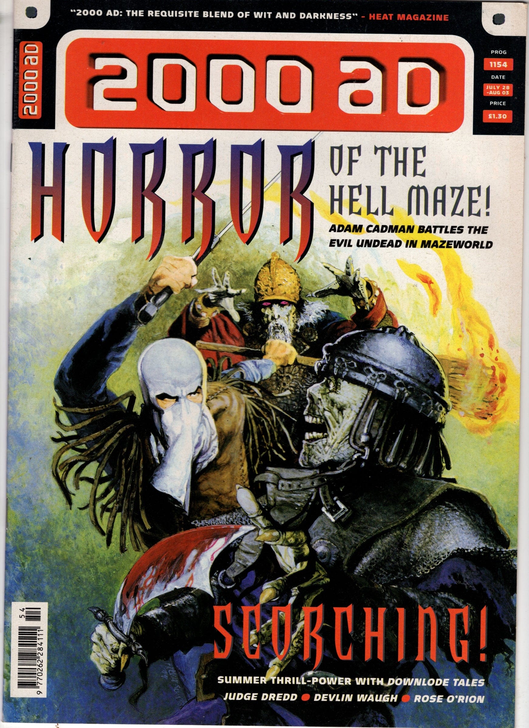 REBELLION / 2000AD Comic Book 2000 AD #1154 [FN]