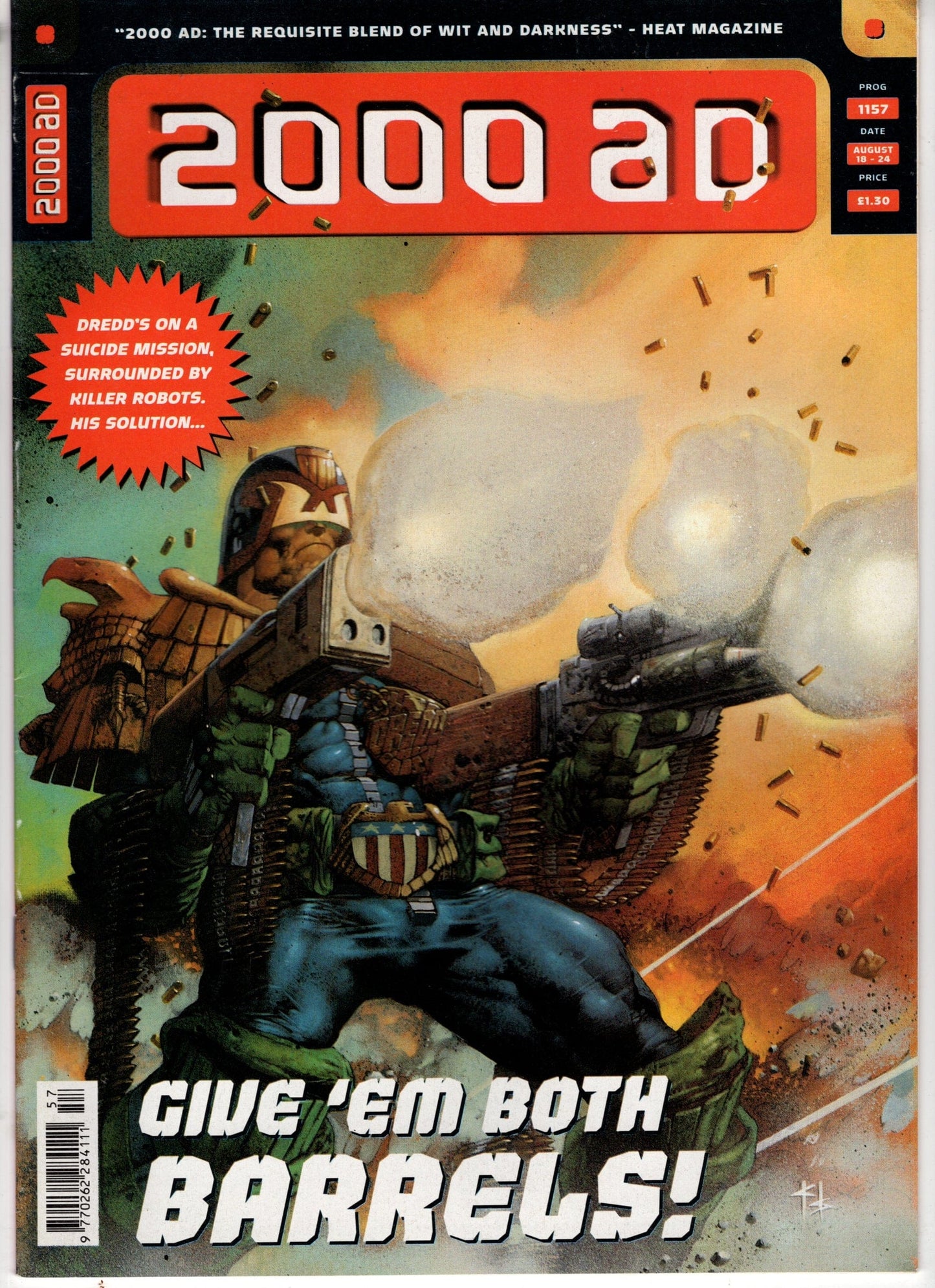 REBELLION / 2000AD Comic Book 2000 AD #1157 [FN]