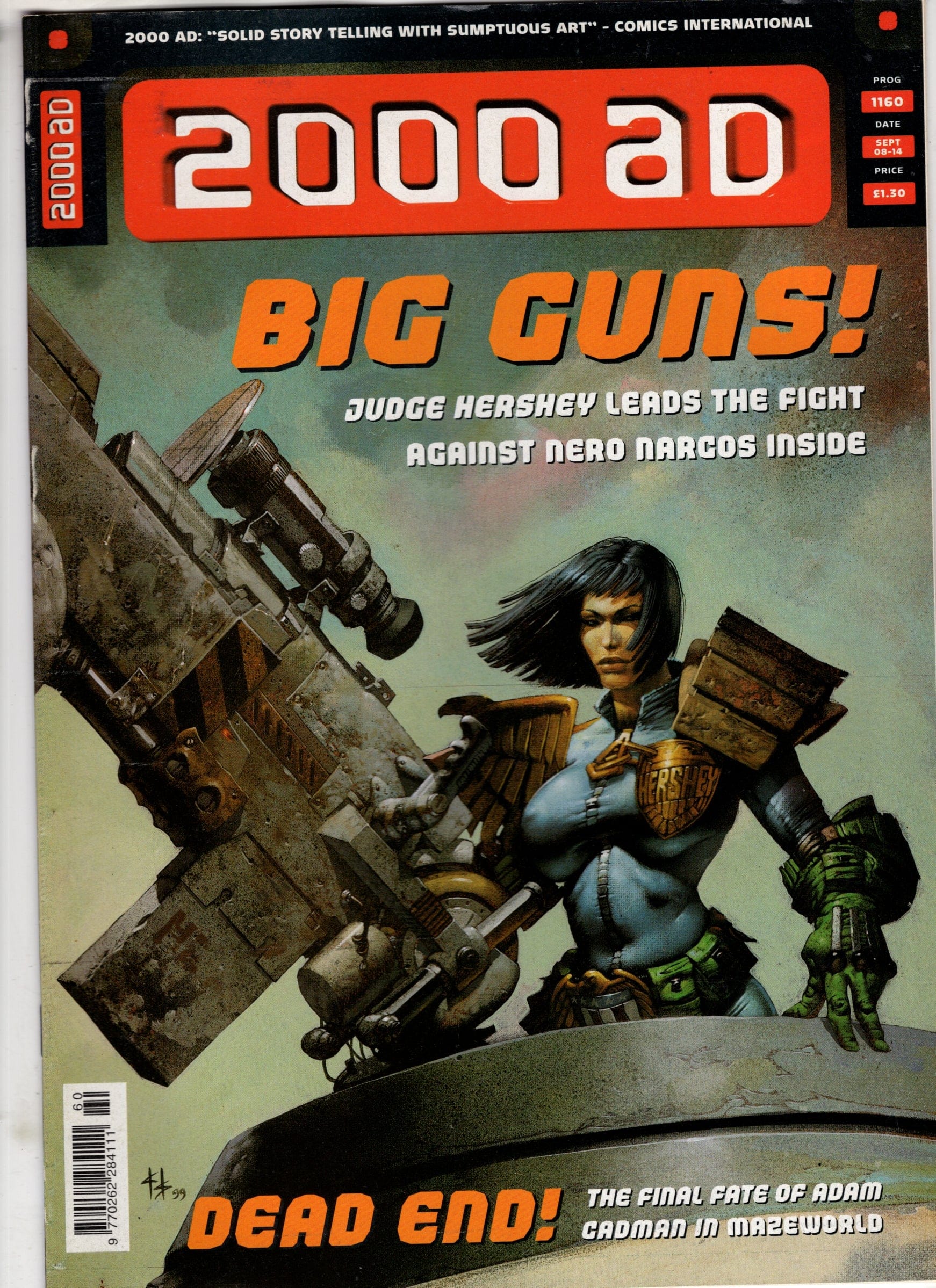 REBELLION / 2000AD Comic Book 2000 AD #1160 [FN]