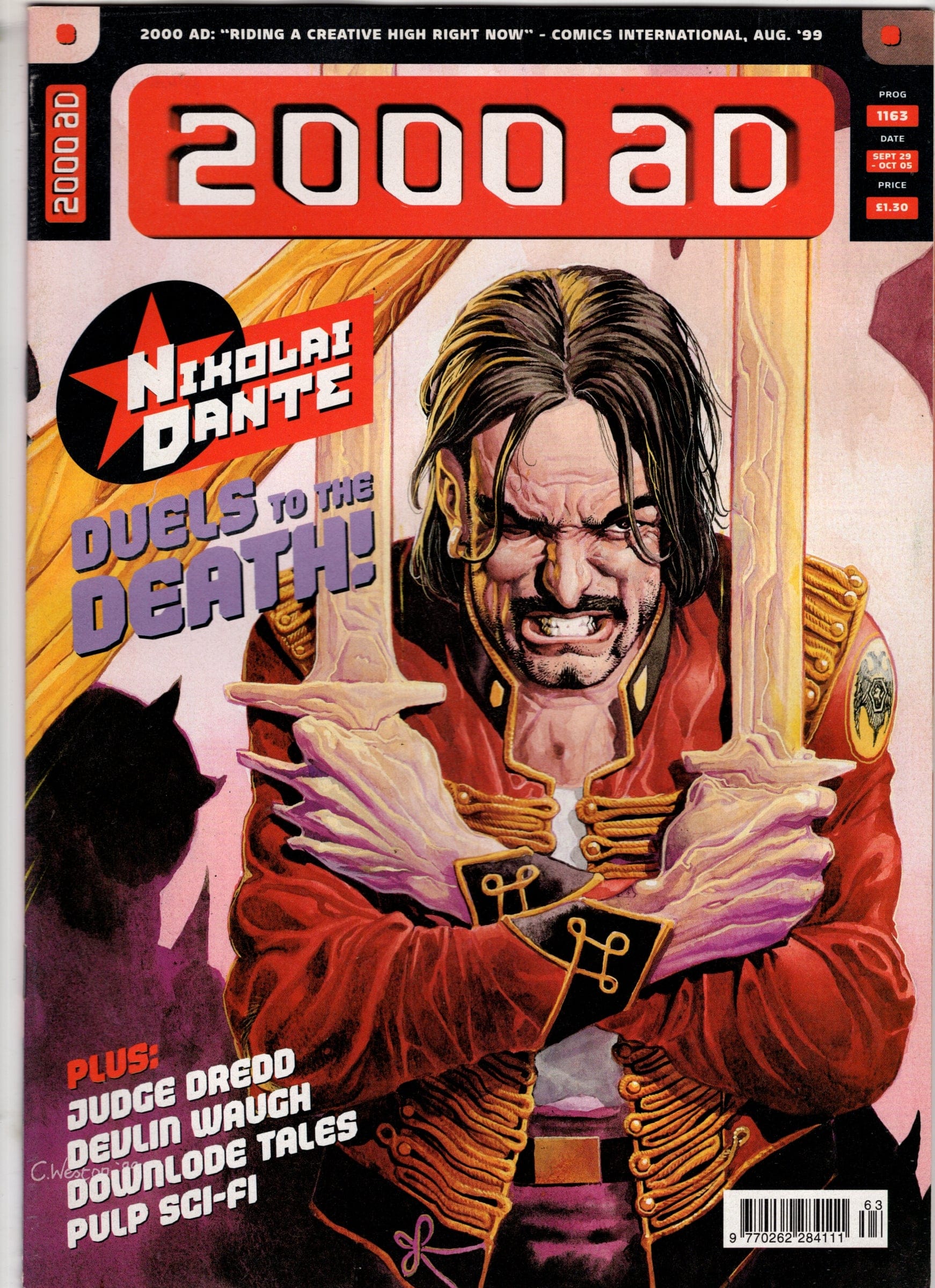REBELLION / 2000AD Comic Book 2000 AD #1163 [FN]
